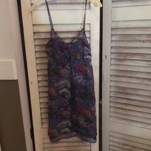 Size 4 purple dress with spaghetti straps